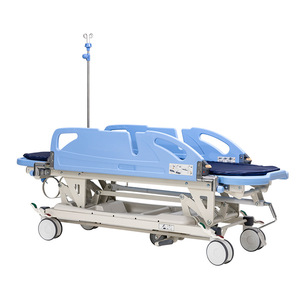 Medical emergency <b>trolley</b>, luxury transport vehicle, emergency lifting and tilting flatbed with guardrail, hospital gastroscopy - Product Image 1