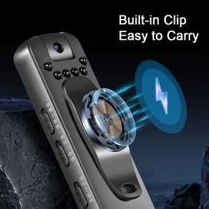 Enregistreur vidéo numérique HD 1080P <span class=keywords><strong>à</strong></span> réduction de bruit intelligente pour les réunions sportives, les vlogs et l'enregistrement mains libres - Product Image 5