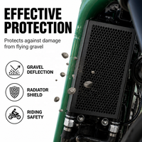 Grille de protection de radiateur de moto en aluminium CNC, motif nid d'abeille, pour Royal Enfield Bear650 Bear 650 2025 2026