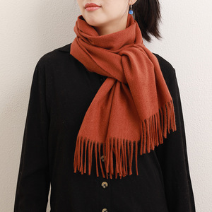 Cachemire silencieux Pashmina écharpe haute qualité luxe élégant 100% réel mongolie 2024 hiver doux cachemire femmes fille dame, femmes - Product Image 6
