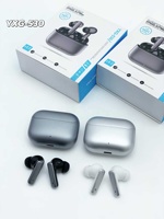 Écouteurs sans fil en alliage de zinc YXG-530 avec traduction IA en temps réel, fonctions d'enregistrement d'appels vidéo, ANC 5.4, IPX6, affichage numérique tactile