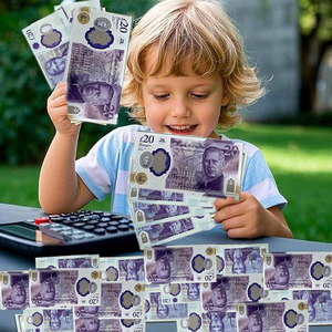 Tốt nhất siêu Mỏng Matte hiệu ứng nhựa polymer lưu ý 10 20 cho UK GBP cho Đảng Easter Halloween Wedding giáng sinh trang trí" - Product Image 3