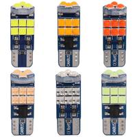 Ampoules LED T10 Super Lumineuses W5W, Feux de Positionnement de Voiture, Sans Erreur Canbus, Lampe de Lecture Intérieure de Voiture, 12V
