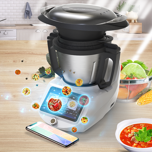 Robot culinaire électrique multifonctionnel tout-en-un avec lame de hachage et de mélange, compatible avec les thermomixeurs - Product Image 1