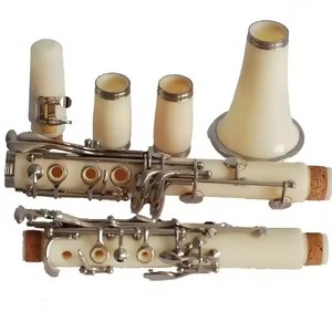 Instrumento de clarinete niquelado de resina ABS al por mayor - Product Image 1