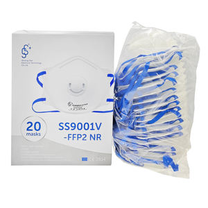 Obral Hote masker CE FFP2 masker Cup bentuk respirator sekali pakai debu Musk FFP2 dengan katup - Product Image 5