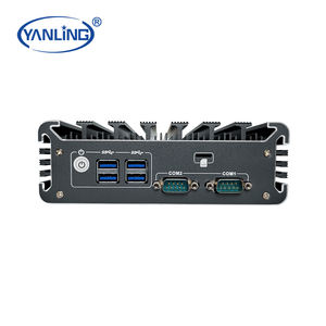 Yanling-mini pc sin ventilador con i225-V, tarjeta <span class=keywords><strong>nic</strong></span> de 2,5G, compatible con Win, Linux, Industrial - Product Image 1