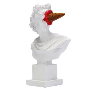 Venta al por mayor figuritas griegas <span class=keywords><strong>Apolo</strong></span> simular <span class=keywords><strong>escultura</strong></span> de resina de yeso estatua escandinava decoración moderna del hogar para la sala de estar - Product Image 5