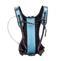 Sac de course à pied avec poches pour bouteille d'eau souple WBB003