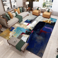 Grand tapis absorbant l'eau pour le salon, le canapé, la table basse, la chambre à coucher, le chevet, la décoration de la maison