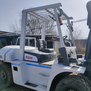 Minicarretilla elevadora diésel de alto rendimiento TCM 7T 4,5 m, construcción de ingeniería usada, carretilla elevadora de combustión interna de alta eficiencia - Product Image 6