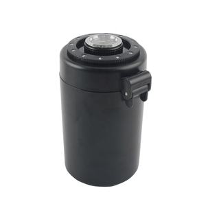 Recipiente para Guardar Granos de Café con Higrómetro y Cuchara Magnética, Recipiente Grande de Acero Inoxidable para Guardar Granos de Café - Product Image 4