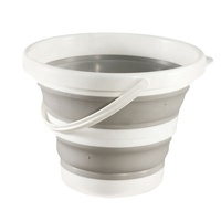 Seau pliable multifonctionnel créatif, seau portable en silicone et plastique pour la maison, le plein air et le lavage de voiture
