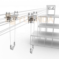 Treuil de levage électrique pour artiste aérien, avec sangle de suspension en fil métallique, pour figures de suspension et de vol, pour scène