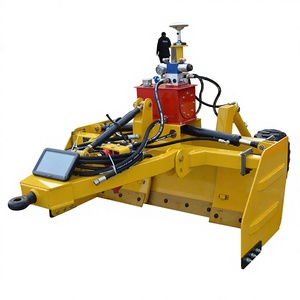 New Manufacturing Wholesale Tractor GPS Land Leveler <b>Machine</b> With Engine Automatic Self-leveling <b>Rotary</b> Level for Farm Use Land - Product Image 3