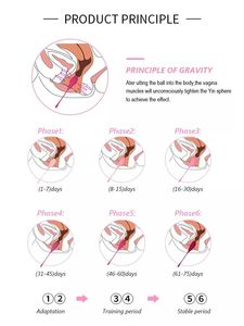 Diskon besar silikon seksi latihan vagina wanita pijat Ben Wa bola Vaginas mainan seks untuk dewasa - Product Image 5