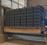Ligne de production de briques d'argile par extrusion sous vide, machine automatique de fabrication de briques en terre rouge pleines ou creuses, prix