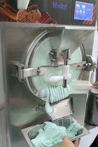 <span class=keywords><strong>Machine</strong></span> à <span class=keywords><strong>glace</strong></span> dure et <span class=keywords><strong>milkshake</strong></span> italienne de comptoir, équipement de congélation rapide commercial, en promotion en Europe - Product Image 5