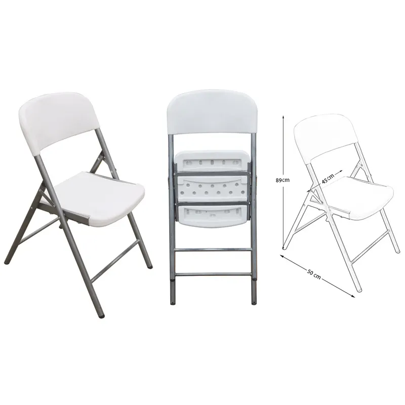 كرسي خارجي خفيف الوزن محمول رخيص للبيع بالجملة قابل للطي من البولي يوريثان عالي الكثافة مع أرجل من الألومنيوم
