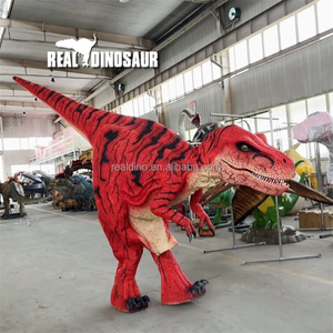 Disfraz de Tiranosaurio <span class=keywords><strong>Rex</strong></span> Animatrónico Realista de Tamaño Natural, Traje de Dinosaurio para Eventos de Halloween - Product Image 4