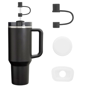 Taza de Viaje OEM de 40 oz, Termo de Acero Inoxidable con Grabado, Taza de Café de 30 oz, Vaso de 40 oz con Asa - Product Image 1