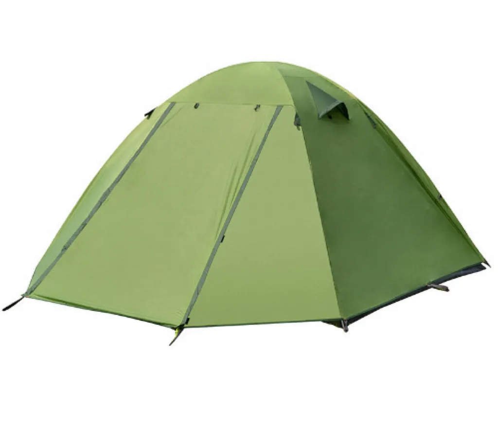 Outdoor Camping tent Aluminum Pole 3-4 person for Hiking Travelling Durable Tent