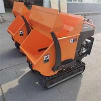Mini camion à benne basculante 500kg, 800kg, 1 tonne, remorque à benne basculante, chenille, mini piste en caoutchouc