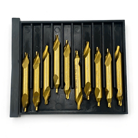 Foret à centre cylindrique de haute qualité HSS-E avec revêtement TiN 1/2/3/4/5/6 M35/M42 pour tour CNC