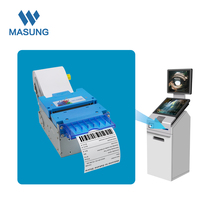 Imprimante thermique de tickets MASUNG MS-NP80C 80 mm, vente flash, imprimante d'étiquettes autocollantes intégrée pour kiosque