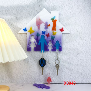 Moule en silicone pour résine fait main, style DIY, ornements décoratifs et outils pour gâteaux, pour la fabrication de résine, moule en plâtre - Product Image 2