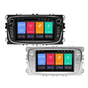 Lecteur multimédia <span class=keywords><strong>double</strong></span> din pour Ford Focus Mondeo C-MAX S-MAX <span class=keywords><strong>Galaxy</strong></span> II Kuga GPS Navigation Android Car Radio Head Unit Stereo - Product Image 1