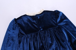 2021 primavera lindo Boutique <span class=keywords><strong>ropa</strong></span> de los niños vestido de las niñas, de 12 años de terciopelo bebé niñas vestido de <span class=keywords><strong>bautizo</strong></span> - Product Image 5