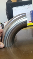 Siku Titanium Berdinding Tipis 90 derajat GR1, 1.2, 1.5mm