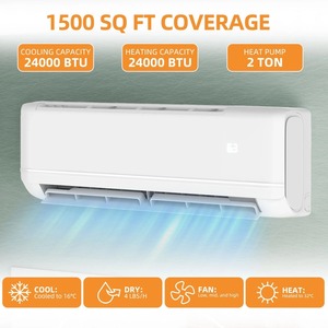 YITAHOME Mini Split de 24000 BTU, Aire Acondicionado con Bomba de Calor de 220V, Enfriamiento y Calefacción de Frecuencia Variable para Uso Doméstico y Comercial - Product Image 5