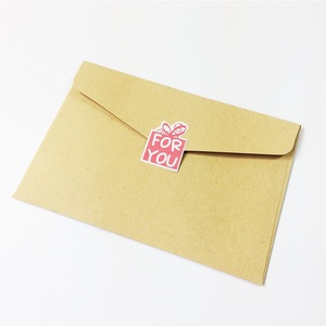 120pcs/lot Cute Pink Gift Box Shape Strong Adhesive Paper You Sealing Sticker DIY Handmade Gifts <strong>Posted</strong> Baking Decoration <strong>Label</strong> - Product Image 4