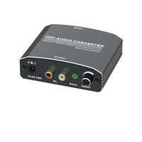Decodificador de audio de metal Convertidor analógico DAC ADC Convertidor digital a analógico de alta calidad Accesorio de audio y video