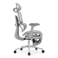 Chaise de bureau ergonomique pivotante en maille intégrale de haute qualité, fabrication chinoise moderne, directement de l'usine, pour le mobilier de bureau