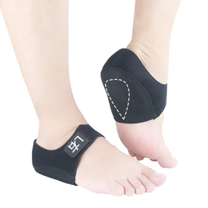 Supporto Plantare in <span class=keywords><strong>Silicone</strong></span> Nero per Fascite Plantare, Terapia per Dolore al Piede, Supporto per Arco Plantare, Tutore per Caviglia, Soletta Ortopedica, Fascia per Scarpe - Product Image 5