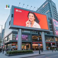 Layar LED Iklan Luar Ruangan Resolusi Tinggi HD P2.5 Dinding Video Pusat Perbelanjaan Layar Dinding LED 3mm
