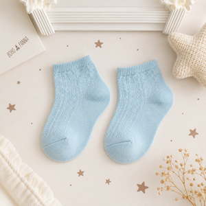 Chaussettes pour tout-petits de qualité supérieure Hazel Limonges, taille 1 à 2 ans, en coton doux et confortable pour un usage quotidien en toutes saisons - Product Image 5