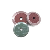 Trou central dur Durable 4.5 pouces disque de papier abrasif en fibre d'oxyde d'aluminium disque d'outil abrasif pour le polissage des métaux
