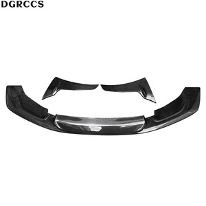 M3 M4 F80 F82 2014-2018 ชุดแต่งกันชนหน้าคาร์บอนไฟเบอร์ทรง Bull Demon King แบบสามชั้น ติดตั้งง่าย - Product Image 2