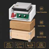 Machine à gaufres Blios OEM ODM à tête unique, revêtement antiadhésif, 220V 50Hz 60Hz, utilisation facile pour restaurants et cuisines commerciales