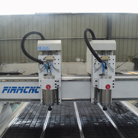 Machine CNC à deux têtes pour le travail du bois, routeur CNC 1325, machine à sculpter le bois - Offre Spéciale