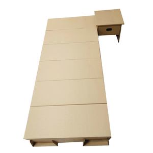 Бумажная мебель стол гофрированный шкаф картонная кровать - Product Image 1