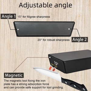 Prêt à expédier gobelet diamant disques aiguiseurs bois <span class=keywords><strong>de</strong></span> hêtre rouleau aimant réglable 2 angles <span class=keywords><strong>plaque</strong></span> <span class=keywords><strong>de</strong></span> <span class=keywords><strong>cuisson</strong></span> roulant aiguiseur <span class=keywords><strong>de</strong></span> couteau - Product Image 3
