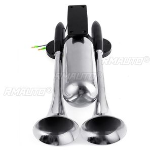 Bocina de Aire Doble de 12-24V y 500 DB, Súper Fuerte y Ruidosa, para Automóviles, Camiones, Barcos, Trenes, Vehículos, Universal - Product Image 4