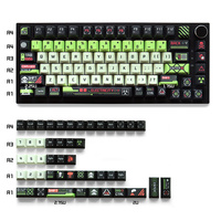 Capuchons de touches sur le thème du Jour du Jugement Final, 129 touches en PBT, par sublimation, profil Cherry, pour clavier mécanique à interrupteurs MX 61/64/68/104/108