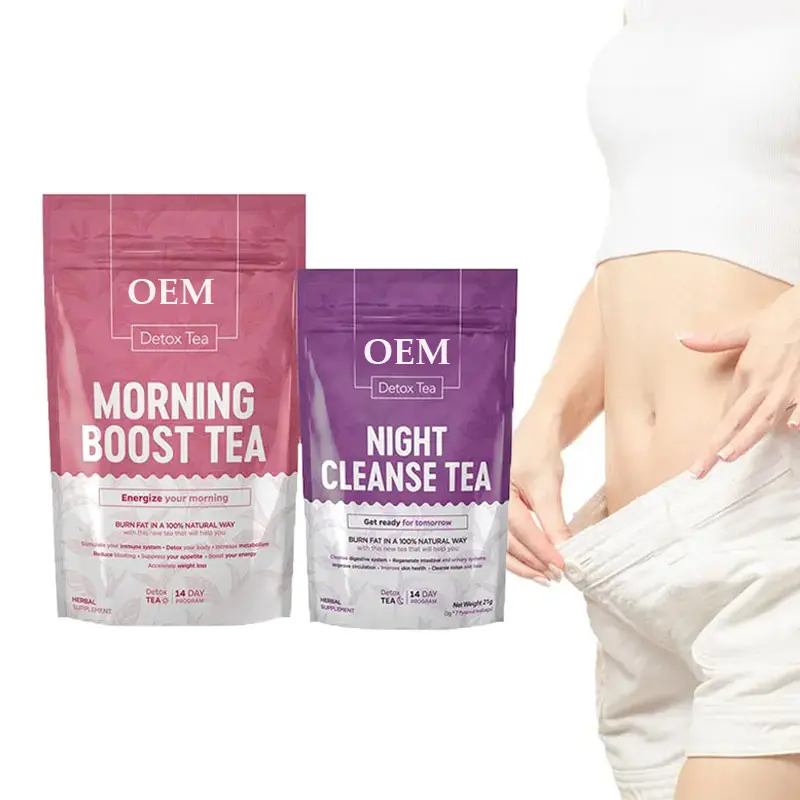 Hot Selling Detox Tee 14 Tage Teatox Kräutertee für Body Detox,Weight Loss Tee Ideal für Colon Cleanse