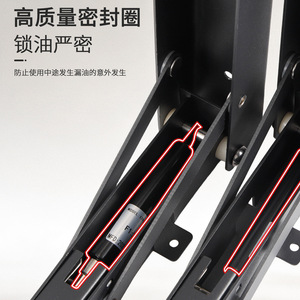 Heavy Duty Hydraulic <b>Wall</b> <b>Mount</b> Bracket Model 179 Cold Rolled Steel Storage Rack Shelf Support - Product Image 1